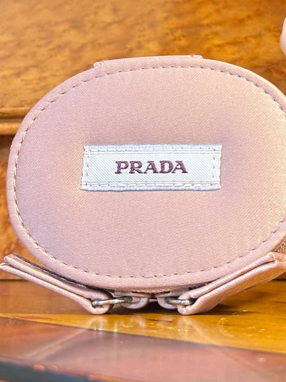 Prada Zipped Jewelry Travel Case